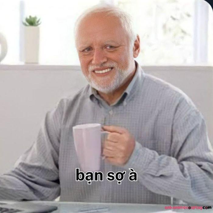 ảnh bạn sợ à meme bựa